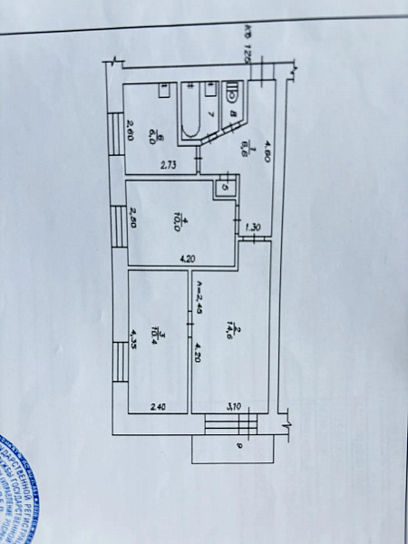 3к. кв. по ул. Большая дачная 62